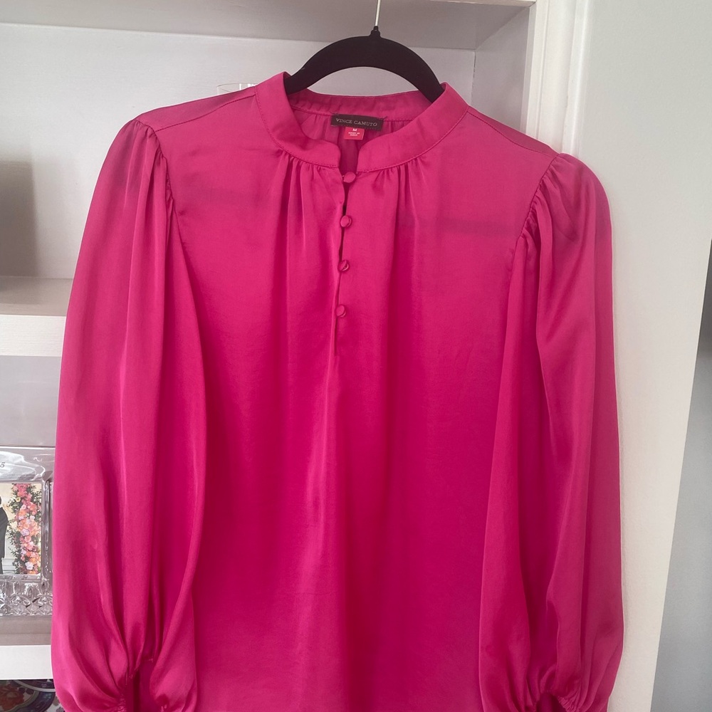 Vince Camuto Fuchsia Blouse